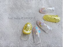 ネイルサロン バロック(Nail Salon BAROQUE)/グレープフルーツネイル