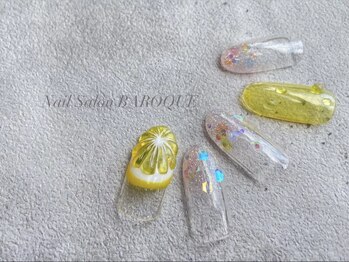 ネイルサロン バロック(Nail Salon BAROQUE)/グレープフルーツネイル