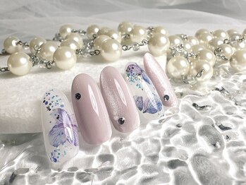リュールネイル(lueur nail)/あじさいネイル