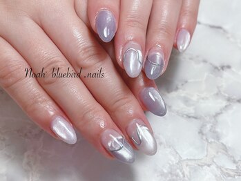 ノアブルーバードネイルズ(Noah' bluebird .nails)/涼しげニュアンス
