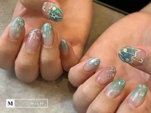 メンテ バイ イニシャル(Mente by initial)/梅雨ネイル