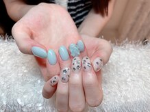 レアネイル 新宿(le'a nail)/持ち込みシンプルデザイン
