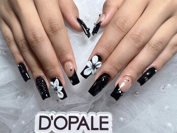 ドパルネイル 上野(DOPALE.Nail)/チップ長さ出し持ち込みデザイン