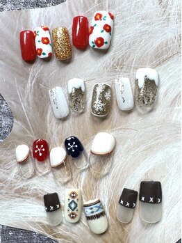 手描きアートが得意なサロン