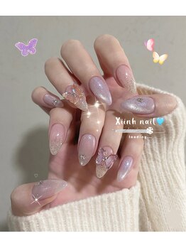 シン(XIINH)/蝶々パーツとキラキラマグネット