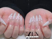 ゼン ネイル デザイン 池袋(ZEN NAIL DESIGN)/* 長 さだしやり放題×つけ放題