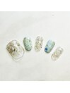 6、7月♪定額フットネイル¥8200