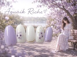 【押し花ネイル】