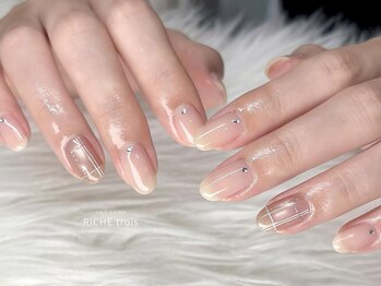 リッシュ トロワ(RICHE trois)/秋のオフィスネイル定額♪