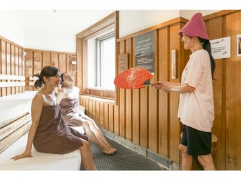 スカイスパヨコハマ(YOKOHAMA)/大量発汗できる人気のロウリュ！