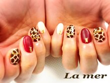 ラメール(La mer)/アニマルショートネイル★8800円