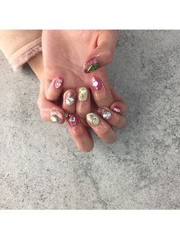 プライズアイリス アイラッシュ 池袋東口店(prize Iris eyelash)/ラメネイル