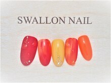 スワロンネイル(SWALLON NAIL)/9.10月定額ネイル★