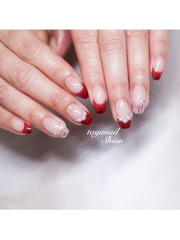 たゆ ネイル(たゆnail)/パラジェルフレンチネイル