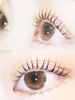 オリス(ORRIS)の写真/自然に目力UPさせたい方はまつ毛パーマがおすすめ♪モチの良さにも自信あり*なりたかった理想のお目元に!