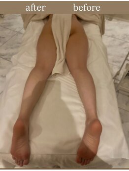 シェリーナ(cherieNa)/ねじれを解くと脚が長くなる