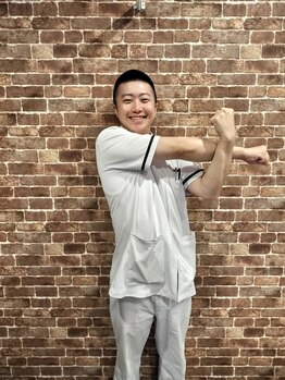 板橋大山整骨院/肩のストレッチ