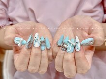 レアネイル 渋谷店(Le’a nail)/ティファニーネイル