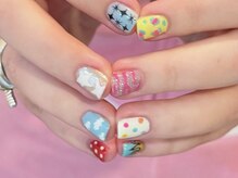 ゆびノさき イケブクロ(ゆびノさき+ikebukuro)/カラフルネイル