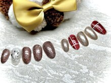 ジュリネイル(JULIE NAIL)/シンプル☆クリスマスネイル