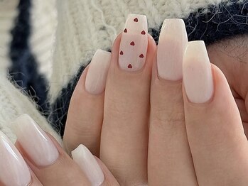 ルネネイル(Lune nail)/バレンタインネイル