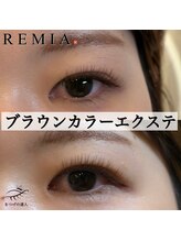 レミア アイラッシュアンドネイル 大船(REMIA)/ブラウンエクステ