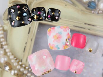 モアニ ヒロオ 渋谷店(MOANI Hiroo)/フットジェル定額デザイン