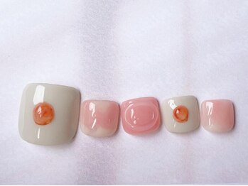 アイネイルズ 梅田店(I nails)/くすみカラーニュアンス