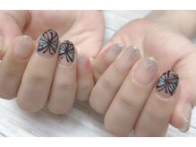 ネイル グレア(Nail glare)/蝶(マグネット)
