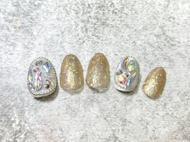 埋め尽くしネイル