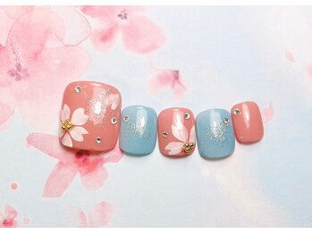 ギャザーパーティー 目白店(gatherparty)/2025シーズン【梅・桜ネイル】