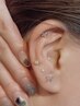 【話題☆耳ツボジュエリー】定額スタンダードコース（10個）　￥3500