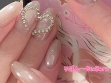 りぼん(Re:Born)/マグネット＋ハートネイル