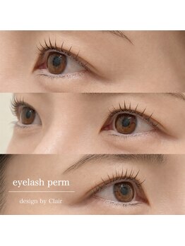 クレイル(Clair)の写真/【すっぴんでも可愛いお目元】自然な上向きまつげで綺麗で上品な目元に♪毎日のメイクも楽しくなる☆