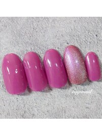 マグネットぶどうカラーネイル☆