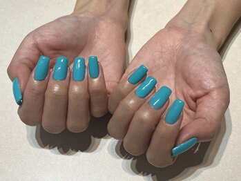 ブランロール 中目黒店(Blanl'or)/ターコイズブルーネイル