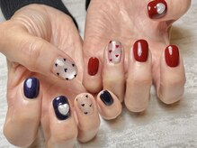 ラポール(Rapport)/アシメハートネイル