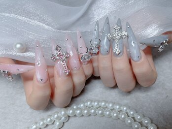 スノーネイルサロン 新宿店(Snow nail salon)/キラキラネイル