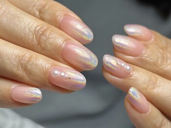 ネイルサロン プール ヴー(Nail Salon Pour Vous)/【定期】ミラーグラデーション