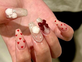 ネイルアバンス 鳳店(Nail AVANCE.)の写真/持ち込みデザインOK☆ニュアンス/大理石/韓国ネイル/ガラスフレンチ等★フィルイン施術でモチが良い♪
