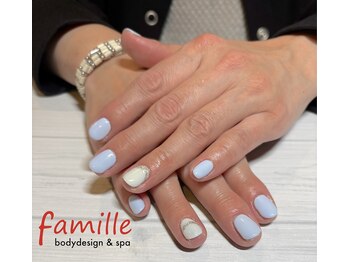 ファミーユ 清田通り店(famille)/パステルカラーで