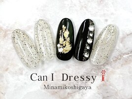 ブラック大人ネイル