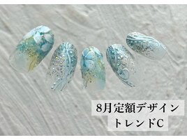 8月の定額ネイルデザイン☆