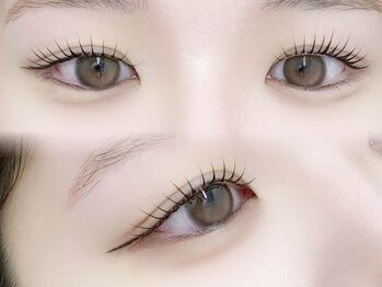 リル 名古屋駅前店(Rill)/目頭から目尻まで綺麗な扇状に