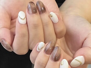 雅凪の写真/【ネイル初心者さんにおすすめ！】派手すぎないのに可愛い♪ネイルデビューに人気◎