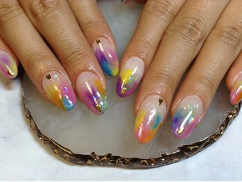 ラウト デコレーションアンドネイルサロン(Lauto Decoration&Nail Salon)/塗りかけネイル