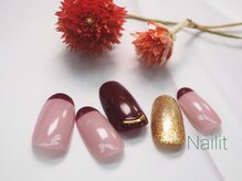 ネイリット 銀座(Nailit)/エレガントFrench¥8500【¥9350】