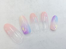 グラマーネイル(Glamor nail)/ぼかし×グラデーション