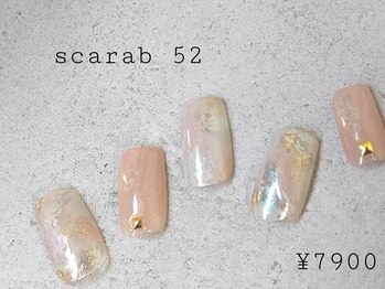 スカラべネイル52 春日部(Scarab Nail 52)/NEW◎トレンド*ニュアンス¥7900