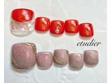 S.I.Gサロン エチュデイエ(etudier)/【フット】シンプルネイル☆